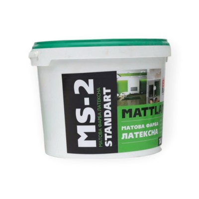 Фарба інтерєрна MS-2 BUDMIX MATTLATEX STANDART 14кг